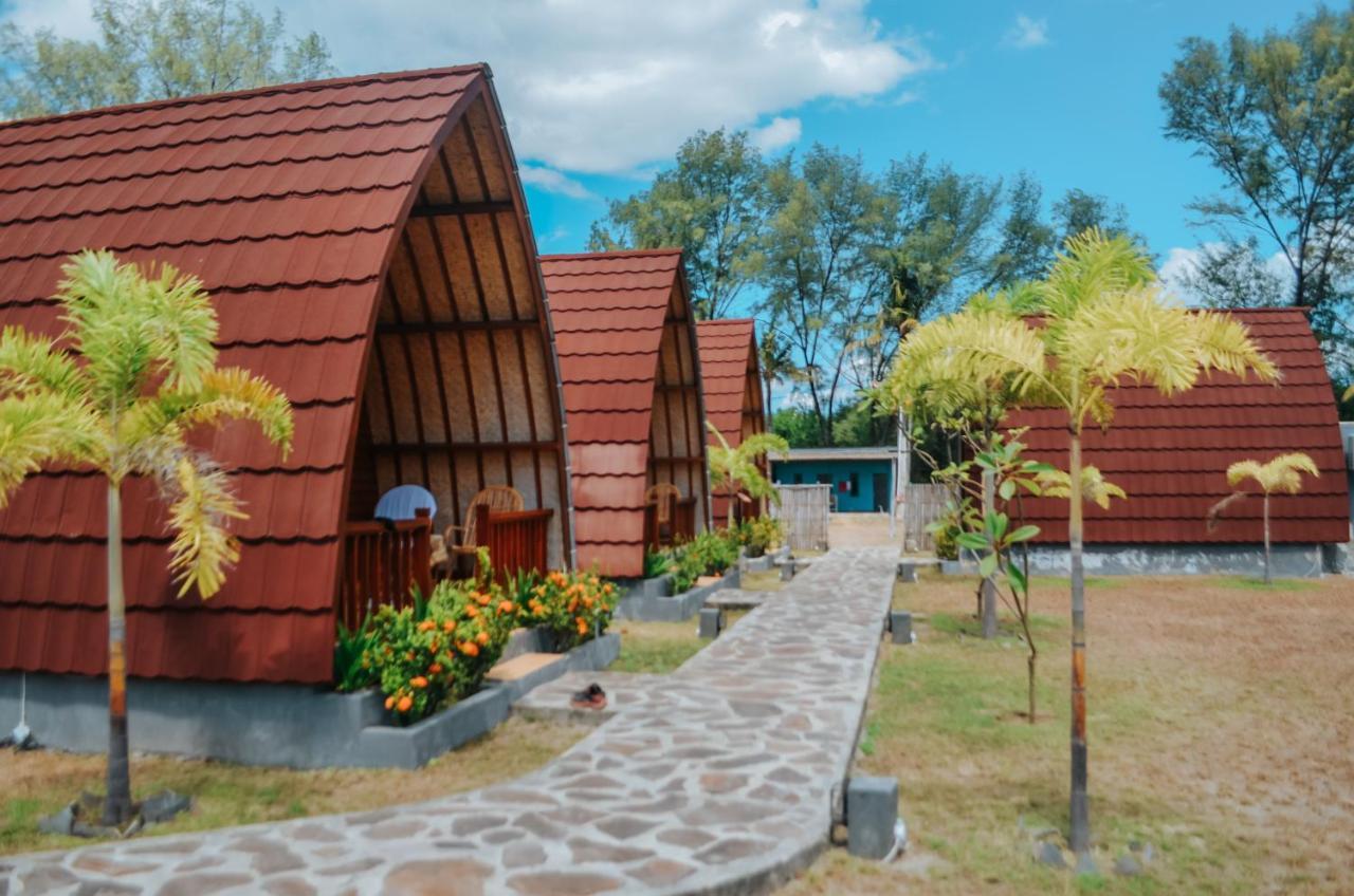 Laba Laba Bungalow Gili Meno Exteriör bild
