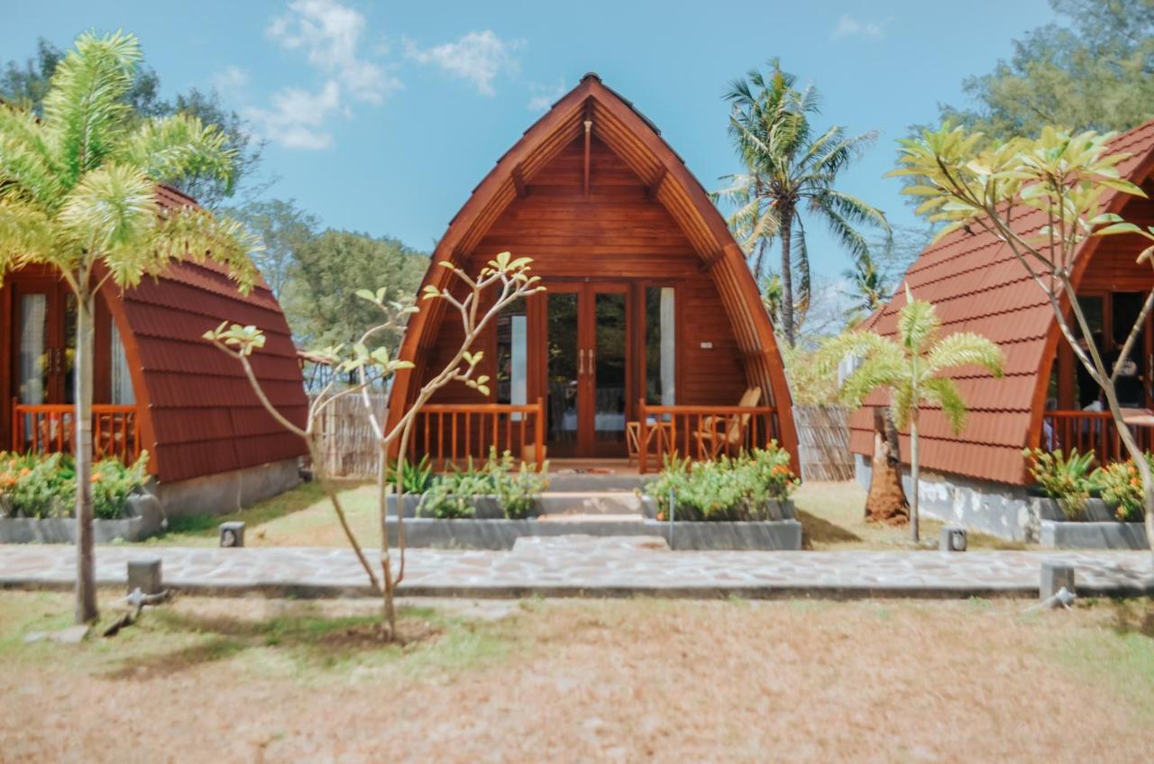 Laba Laba Bungalow Gili Meno Exteriör bild