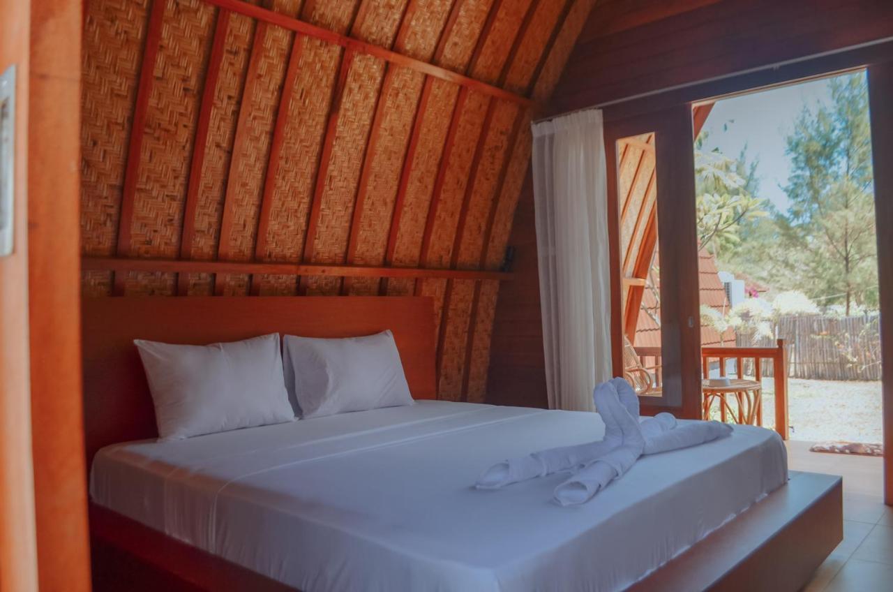 Laba Laba Bungalow Gili Meno Exteriör bild