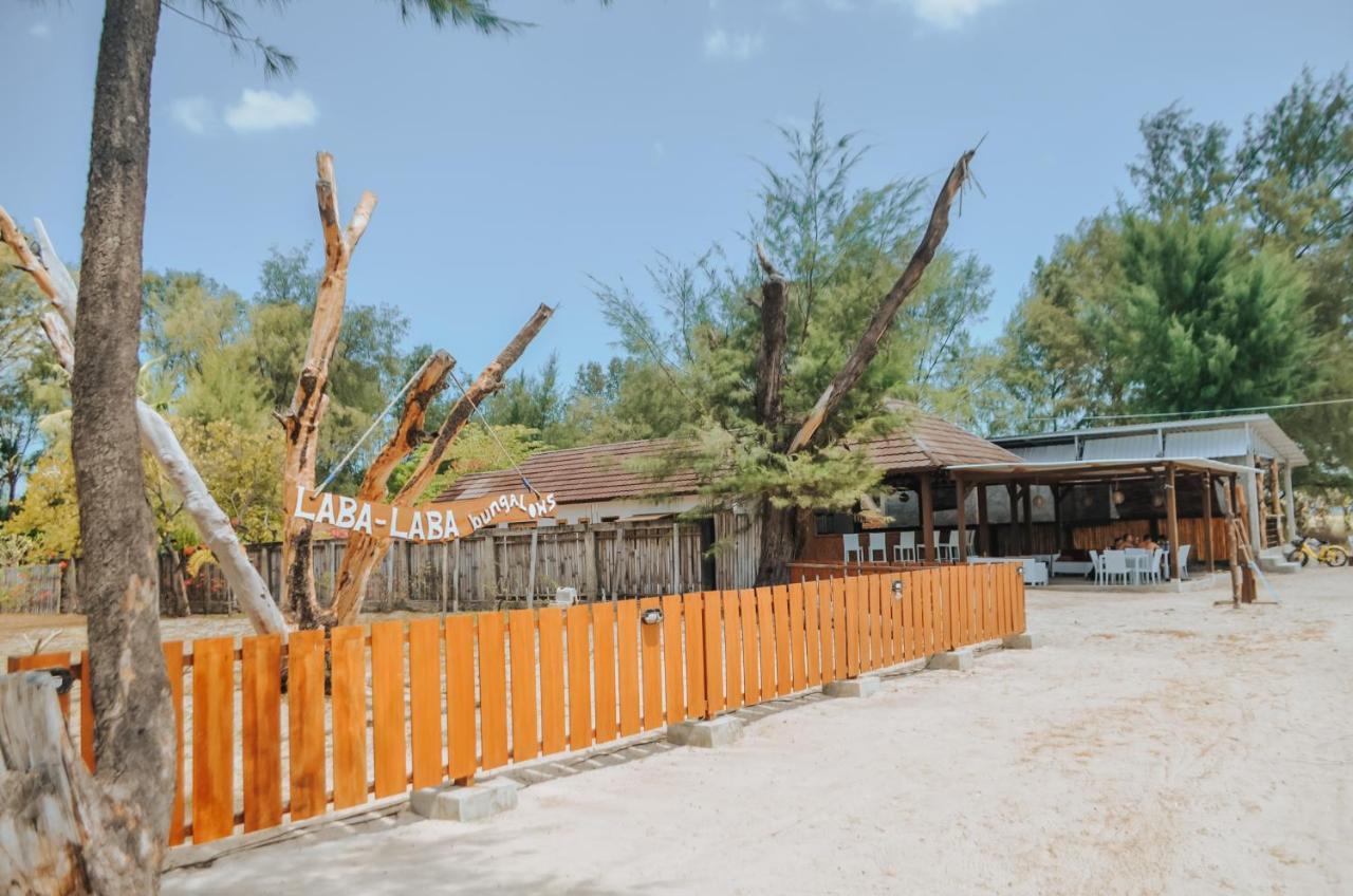 Laba Laba Bungalow Gili Meno Exteriör bild