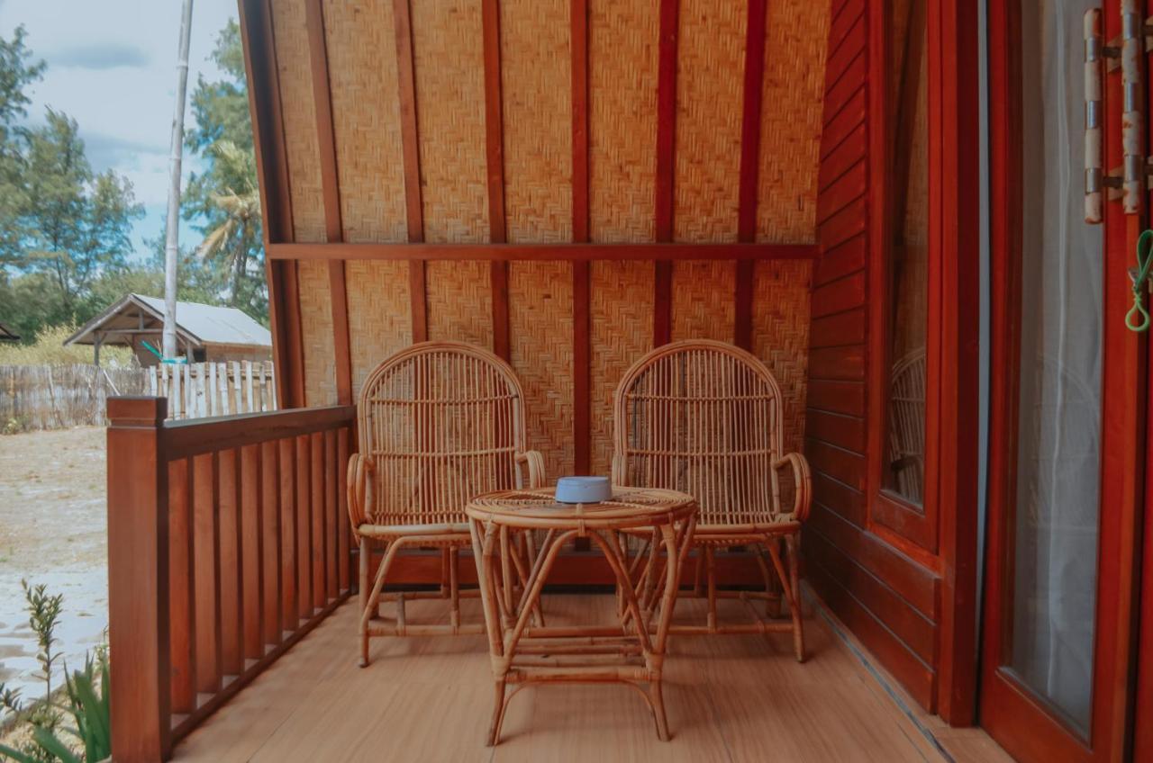 Laba Laba Bungalow Gili Meno Exteriör bild
