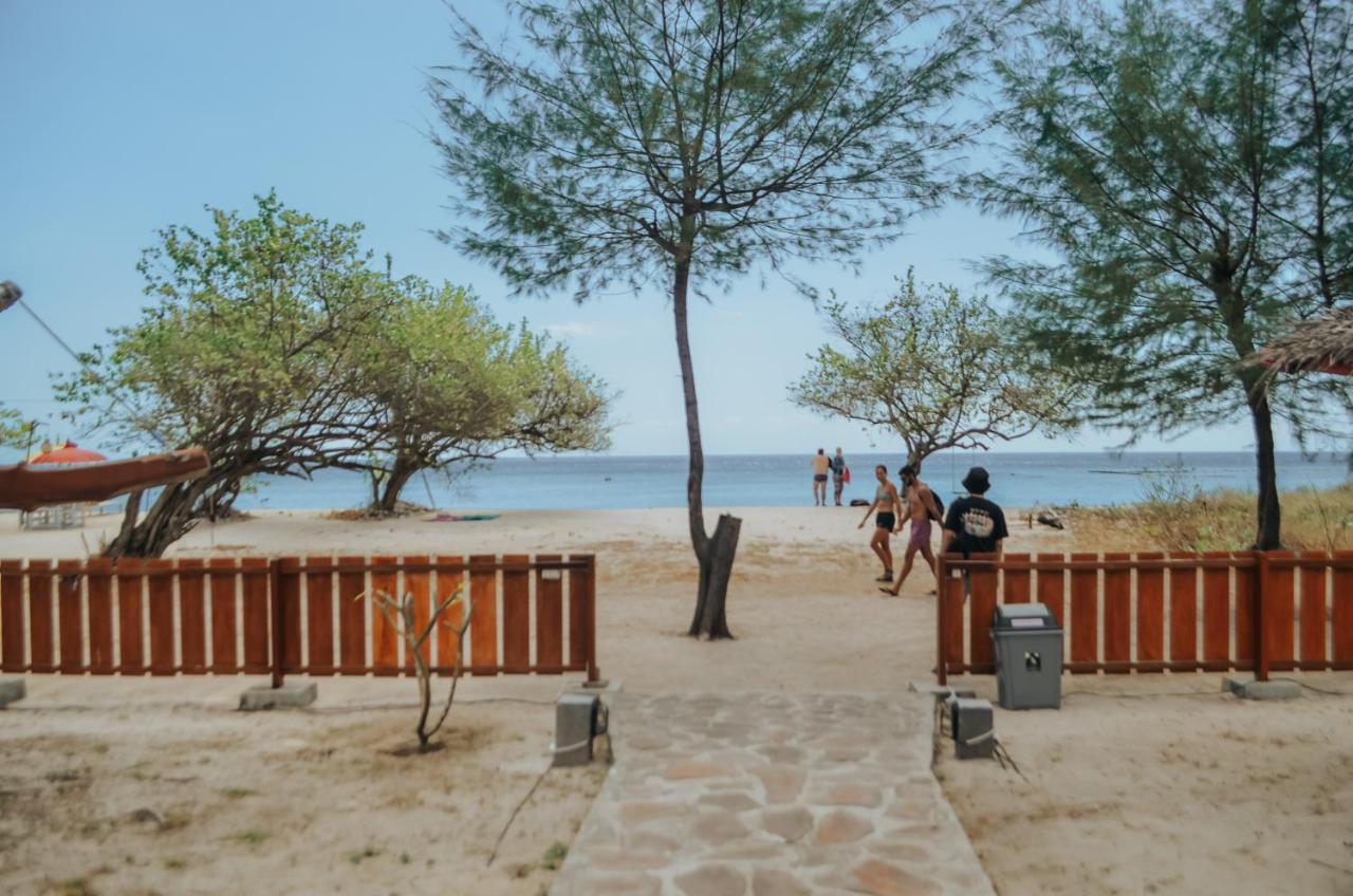 Laba Laba Bungalow Gili Meno Exteriör bild